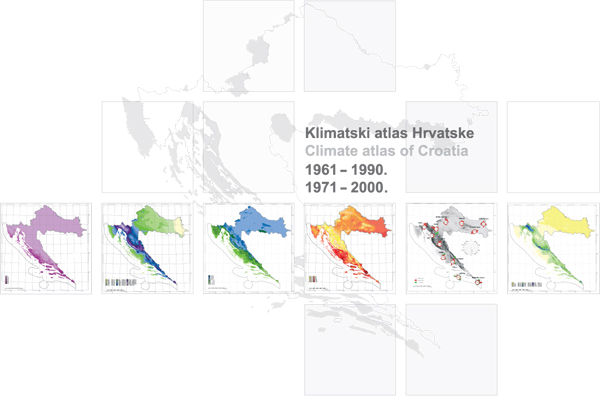 klimatska karta hrvatske DHMZ klimatska karta hrvatske